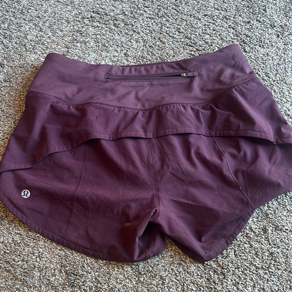 lululemon athletica Women's Plum Running Shorts